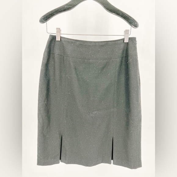Banana Republic black wool blend skirt - Picture 1 of 3